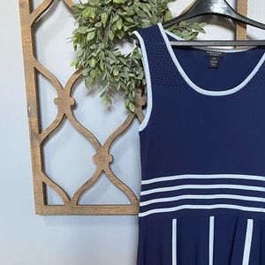 Sleeveless Blue Dress by Prabal Gurung
